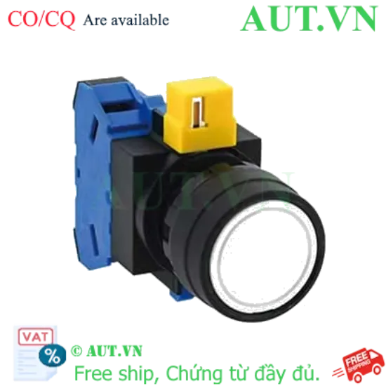 Ảnh của Nút nhấn nhả không đèn IDEC HW1B-M110W-MAU D22 1NO (Trắng)