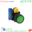 Ảnh của Nút nhấn nhả không đèn IDEC HW1B-M111G-MAU D22 1NO+1NC (Xanh)