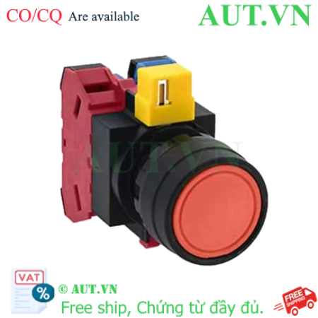 Ảnh của Nút nhấn nhả không đèn IDEC HW1B-M111R-MAU D22 1NO+1NC (Đỏ)