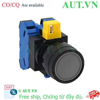 Ảnh của Nút nhấn nhả không đèn IDEC HW1B-M120B-MAU D22 2NO (Đen)