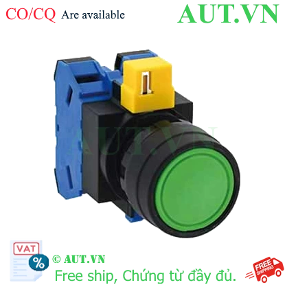 Ảnh của Nút nhấn nhả không đèn IDEC HW1B-M120G D22 2NO (Xanh)