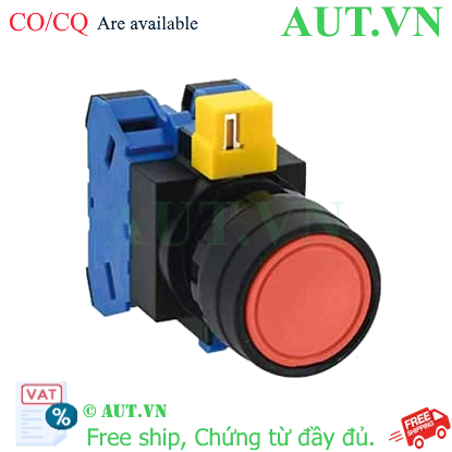 Ảnh của Nút nhấn nhả không đèn IDEC HW1B-M120R D22 2NO (Đỏ)