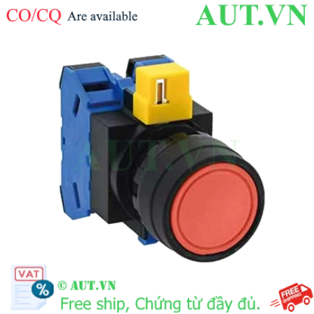 Ảnh của Nút nhấn nhả không đèn IDEC HW1B-M120R-MAU D22 2NO (Đỏ)