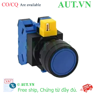 Ảnh của Nút nhấn nhả không đèn IDEC HW1B-M120S-MAU D22 2NO (Xanh)