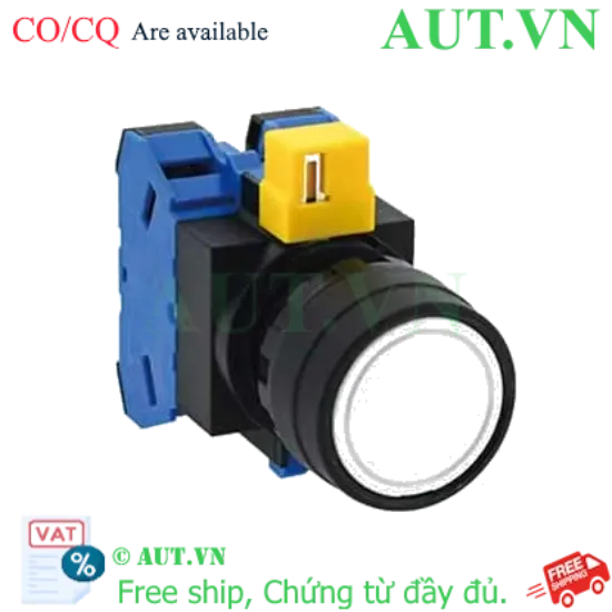 Ảnh của Nút nhấn nhả không đèn IDEC HW1B-M120W D22 2NO (Trắng)