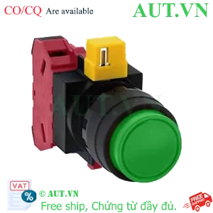 Ảnh của Nút nhấn nhả không đèn IDEC HW1B-M201G-MAU D22 1NC (Xanh)