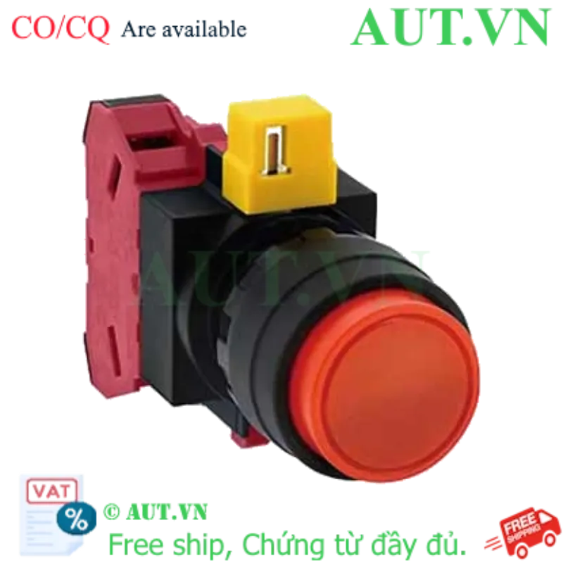 Ảnh của Nút nhấn nhả không đèn IDEC HW1B-M201R D22 1NC (Đỏ)