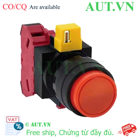 Ảnh của Nút nhấn nhả không đèn IDEC HW1B-M201R-MAU D22 1NC (Đỏ)