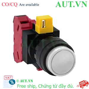 Ảnh của Nút nhấn nhả không đèn IDEC HW1B-M201W D22 1NC (Trắng)