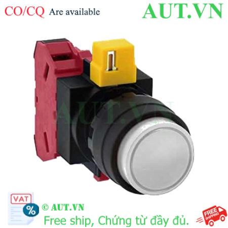 Ảnh của Nút nhấn nhả không đèn IDEC HW1B-M201W-MAU D22 1NC (Trắng)