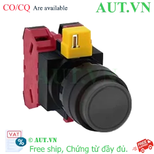 Ảnh của Nút nhấn nhả không đèn IDEC HW1B-M202B D22 2NC (Đen)