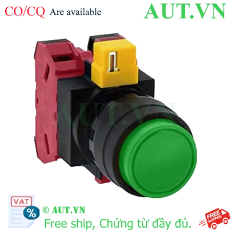 Ảnh của Nút nhấn nhả không đèn IDEC HW1B-M202G D22 2NC (Xanh)