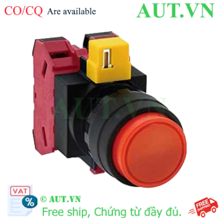 Ảnh của Nút nhấn nhả không đèn IDEC HW1B-M202R-MAU D22 2NC (Đỏ)