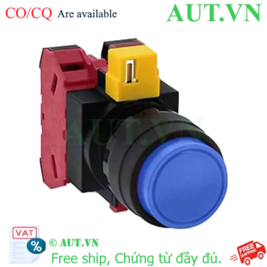 Ảnh của Nút nhấn nhả không đèn IDEC HW1B-M202S D22 2NC (Xanh)