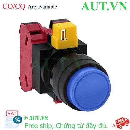 Ảnh của Nút nhấn nhả không đèn IDEC HW1B-M202S-MAU D22 2NC (Xanh)