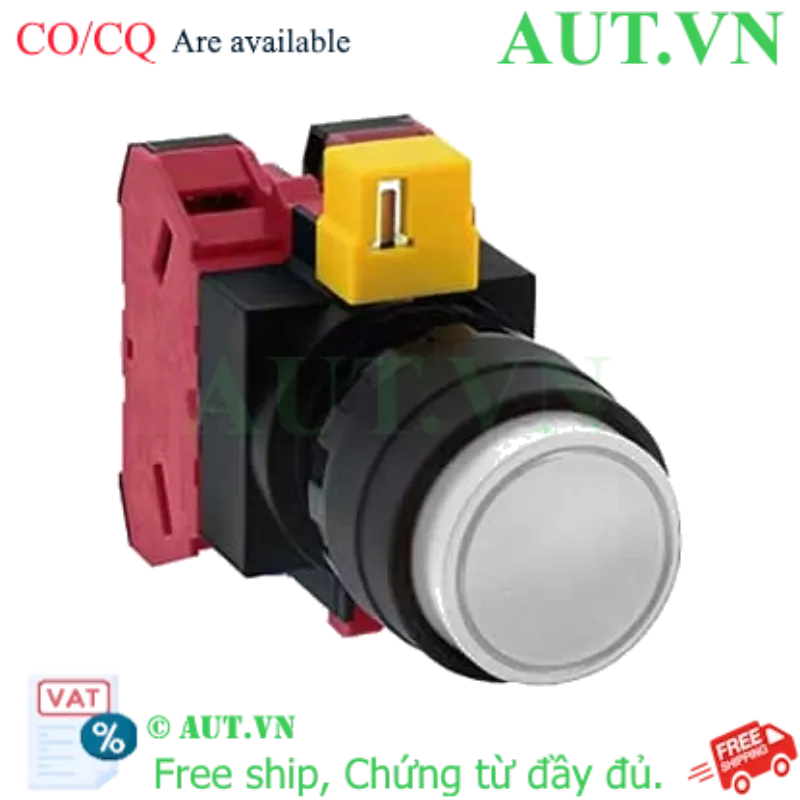 Ảnh của Nút nhấn nhả không đèn IDEC HW1B-M202W-MAU D22 2NC (Trắng)