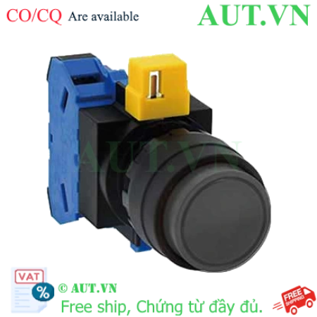Ảnh của Nút nhấn nhả không đèn IDEC HW1B-M210B-MAU D22 1NO (Đen)