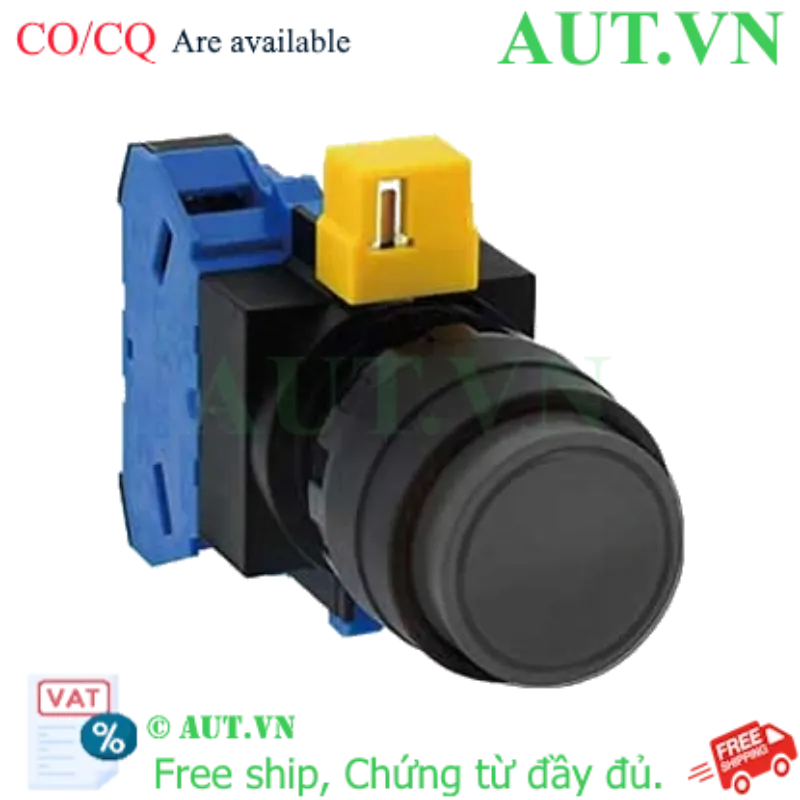 Ảnh của Nút nhấn nhả không đèn IDEC HW1B-M210B-MAU D22 1NO (Đen)