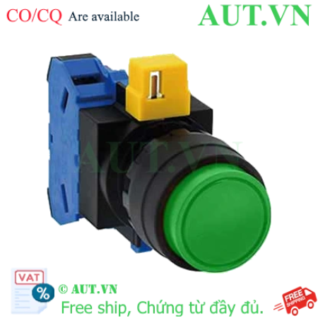 Ảnh của Nút nhấn nhả không đèn IDEC HW1B-M210G D22 1NO (Xanh)