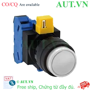 Ảnh của Nút nhấn nhả không đèn IDEC HW1B-M210W D22 1NO (Trắng)