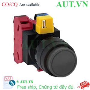 Ảnh của Nút nhấn nhả không đèn IDEC HW1B-M211B-MAU D22 1NO+1NC (Đen)