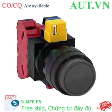Ảnh của Nút nhấn nhả không đèn IDEC HW1B-M211B-MAU D22 1NO+1NC (Đen)