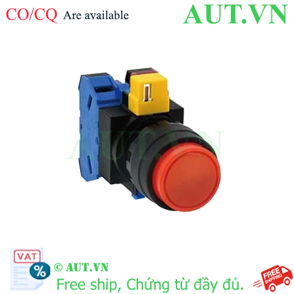Ảnh của Nút nhấn nhả không đèn IDEC HW1B-M211R D22 1NO+1NC (Đỏ)
