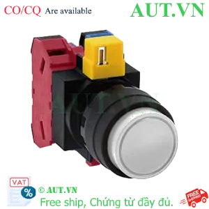 Ảnh của Nút nhấn nhả không đèn IDEC HW1B-M211W-MAU D22 1NO+1NC (Trắng)