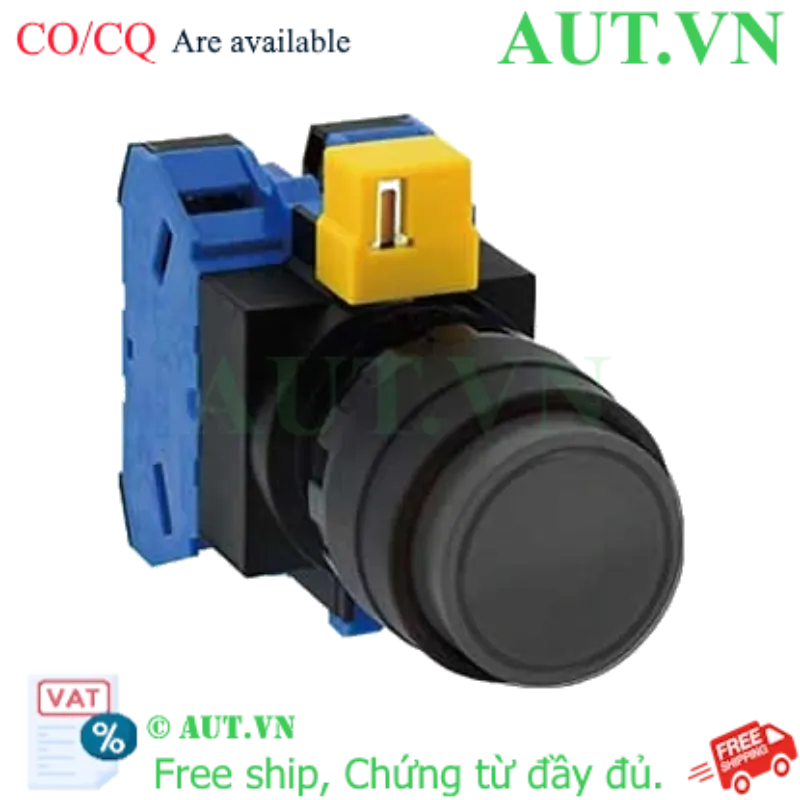 Ảnh của Nút nhấn nhả không đèn IDEC HW1B-M220B-MAU D22 2NO (Đen)