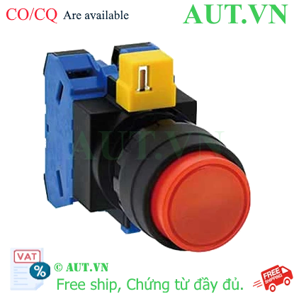 Ảnh của Nút nhấn nhả không đèn IDEC HW1B-M220R D22 2NO (Đỏ)
