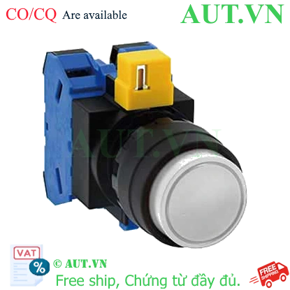 Ảnh của Nút nhấn nhả không đèn IDEC HW1B-M220W D22 2NO (Trắng)