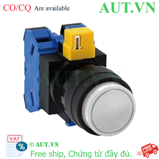 Ảnh của Nút nhấn nhả không đèn IDEC HW1B-M220W D22 2NO (Trắng)