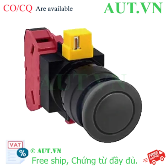 Ảnh của Nút nhấn nhả không đèn IDEC HW1B-M301B D22 1NC (Đen)