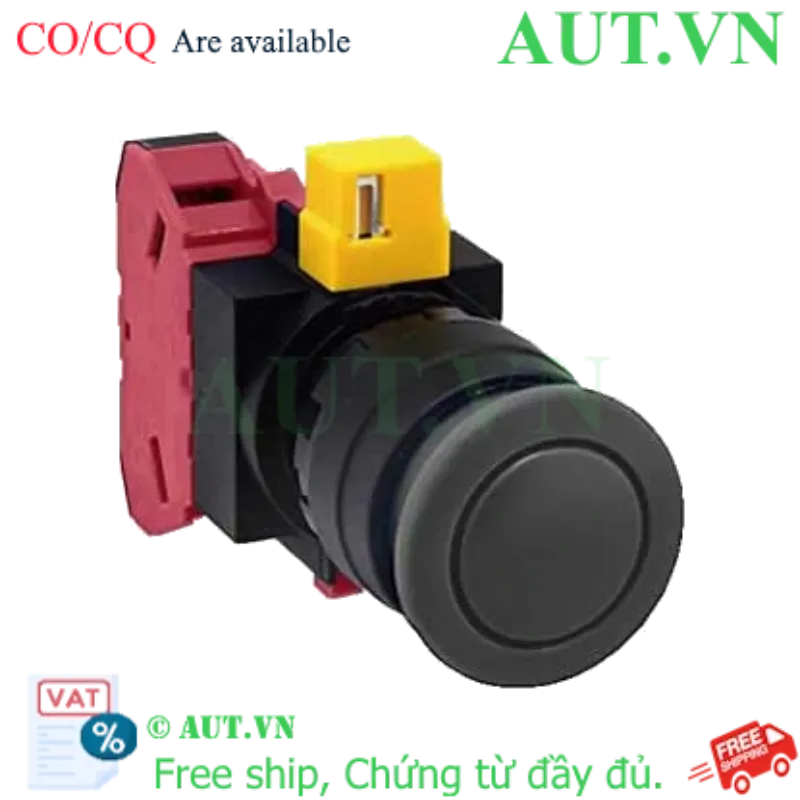 Ảnh của Nút nhấn nhả không đèn IDEC HW1B-M301B D22 1NC (Đen)