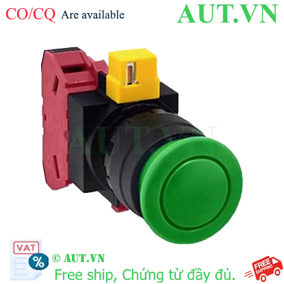 Ảnh của Nút nhấn nhả không đèn IDEC HW1B-M301G D22 1NC (Xanh)