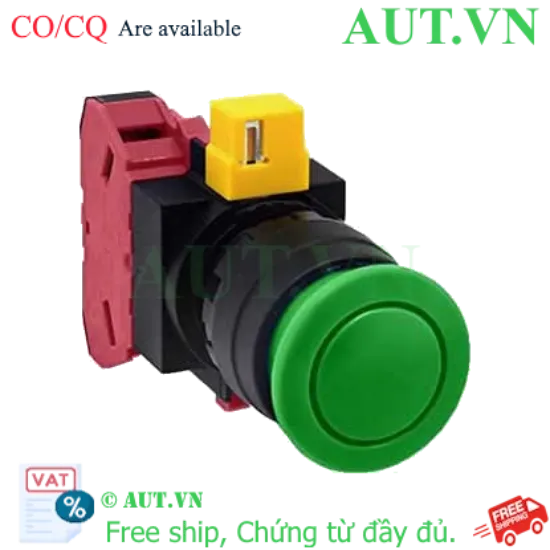 Ảnh của Nút nhấn nhả không đèn IDEC HW1B-M301G D22 1NC (Xanh)