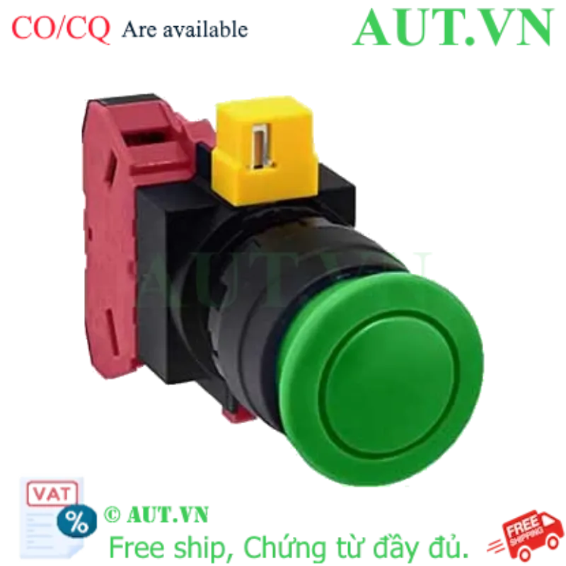 Ảnh của Nút nhấn nhả không đèn IDEC HW1B-M301G D22 1NC (Xanh)