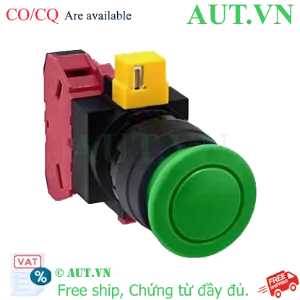 Ảnh của Nút nhấn nhả không đèn IDEC HW1B-M301G-MAU D22 1NC (Xanh)