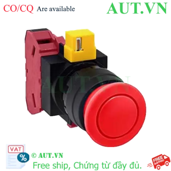 Ảnh của Nút nhấn nhả không đèn IDEC HW1B-M301R D22 1NC (Đỏ)