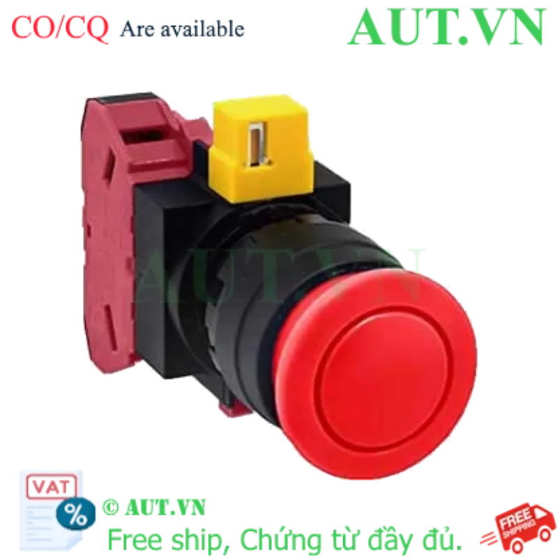 Ảnh của Nút nhấn nhả không đèn IDEC HW1B-M301R D22 1NC (Đỏ)