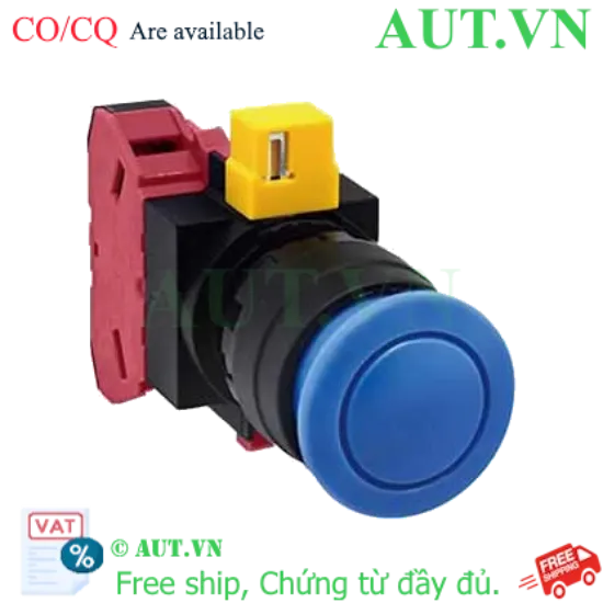 Ảnh của Nút nhấn nhả không đèn IDEC HW1B-M301S D22 1NC (Xanh)