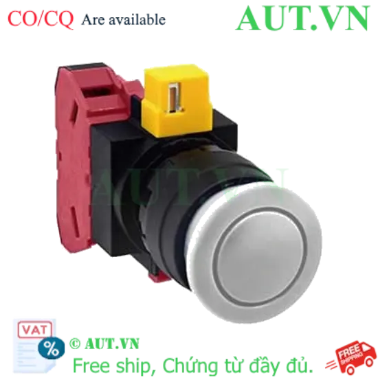 Ảnh của Nút nhấn nhả không đèn IDEC HW1B-M301W D22 1NC (Trắng)