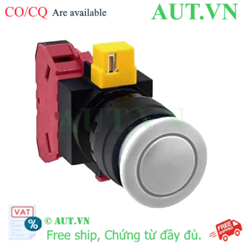 Ảnh của Nút nhấn nhả không đèn IDEC HW1B-M301W D22 1NC (Trắng)