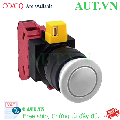 Ảnh của Nút nhấn nhả không đèn IDEC HW1B-M301W-MAU D22 1NC (Trắng)