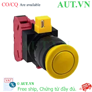 Ảnh của Nút nhấn nhả không đèn IDEC HW1B-M301Y D22 1NC (Vàng)