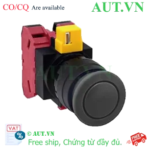Ảnh của Nút nhấn nhả không đèn IDEC HW1B-M302B D22 2NC (Đen)