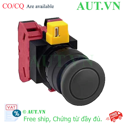 Ảnh của Nút nhấn nhả không đèn IDEC HW1B-M302B-MAU D22 2NC (Đen)