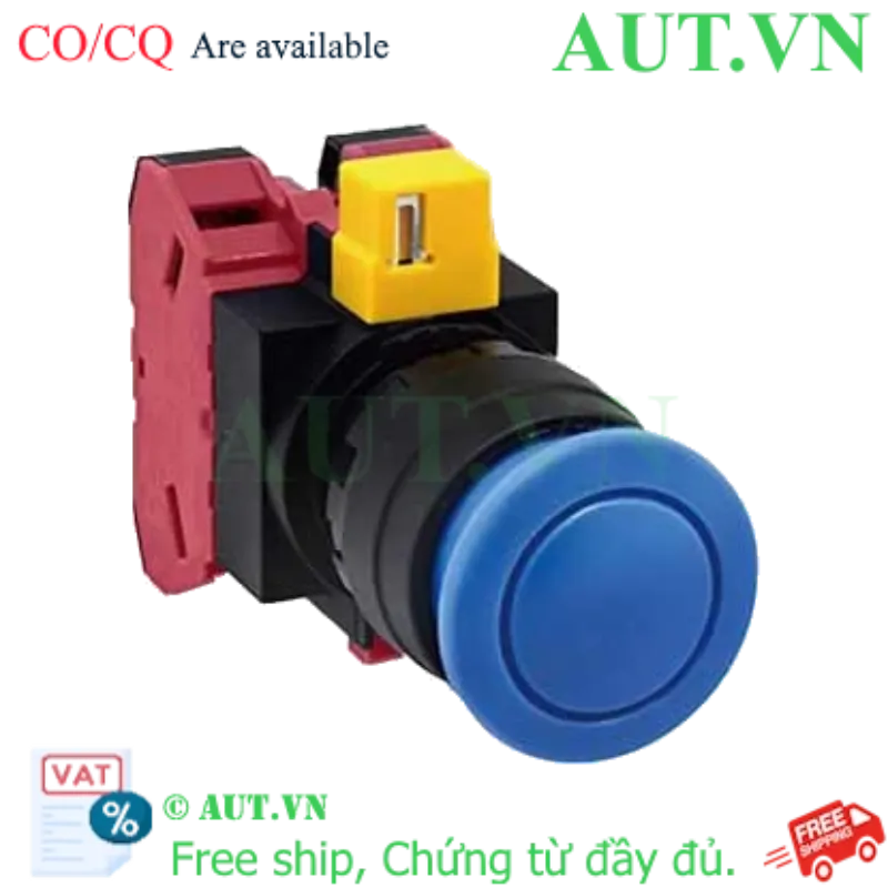 Ảnh của Nút nhấn nhả không đèn IDEC HW1B-M302S D22 2NC (Xanh)