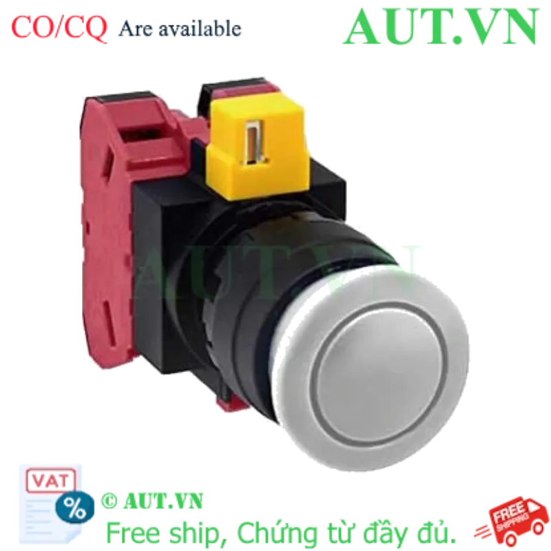 Ảnh của Nút nhấn nhả không đèn IDEC HW1B-M302W-MAU D22 2NC (Trắng)