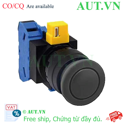Ảnh của Nút nhấn nhả không đèn IDEC HW1B-M310B D22 1NO (Đen)